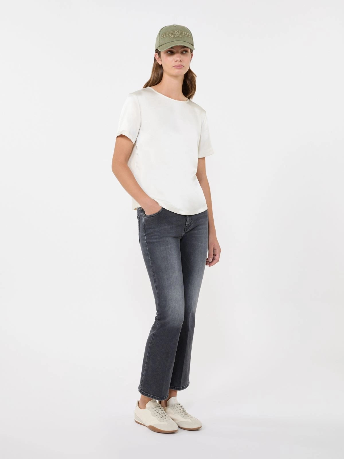 WKDZONA<BR/>T-shirt in raso e jersey WKDZONA 001 WEEKEND 