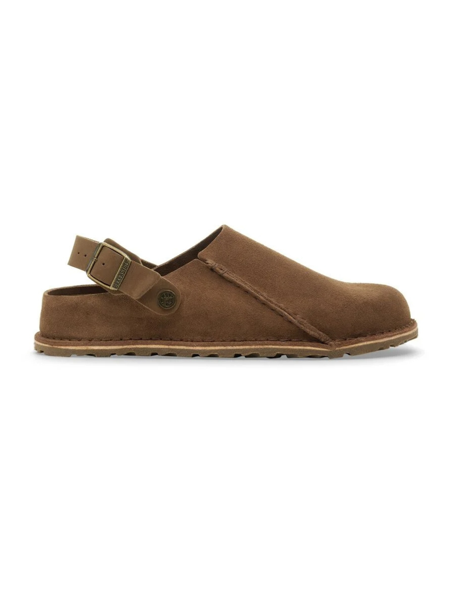 Lutry Premium<BR/>Pelle scamosciata - Dark Tea 1030235LUTRY DARK TEA BIRKENSTOCK 