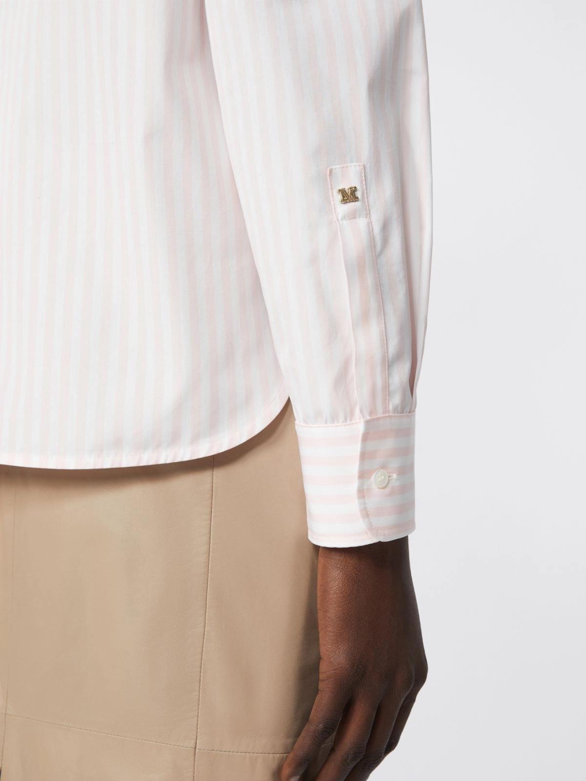 MXMACCENNI<BR/>Camicia in popeline a righe MXMACCENNI 001 MAX MARA 