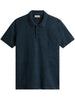 Polo in cotone con ricamo logo