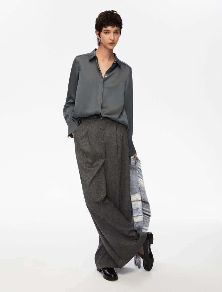 Camicia in raso ACCOLTO 002 IBLUES 