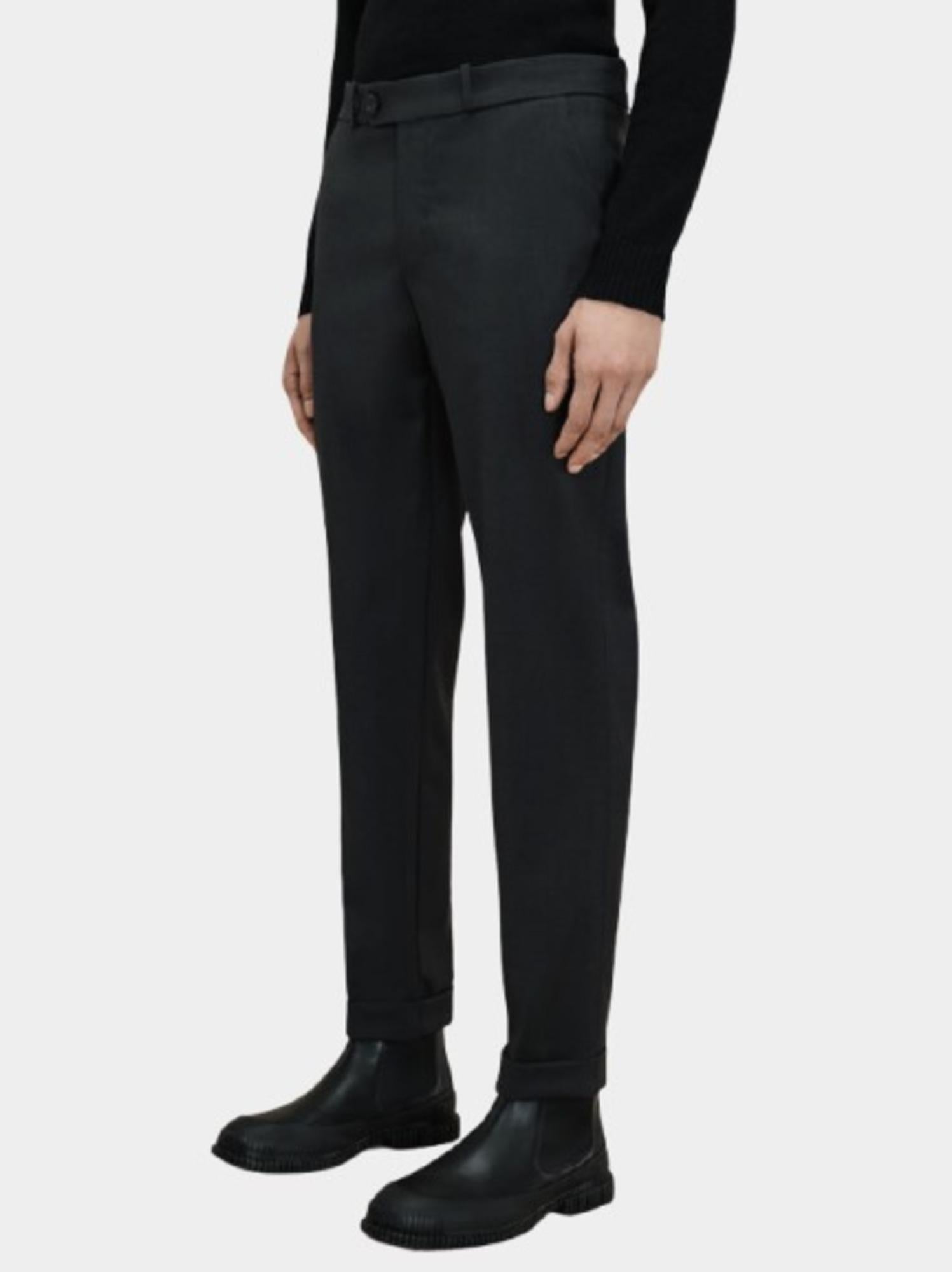 Pantalone uomo in techno wool