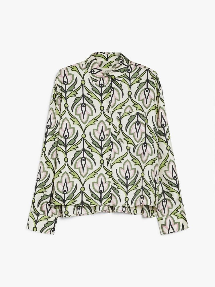 Camicia donna in twill di seta ENFASI 002 WEEKEND 