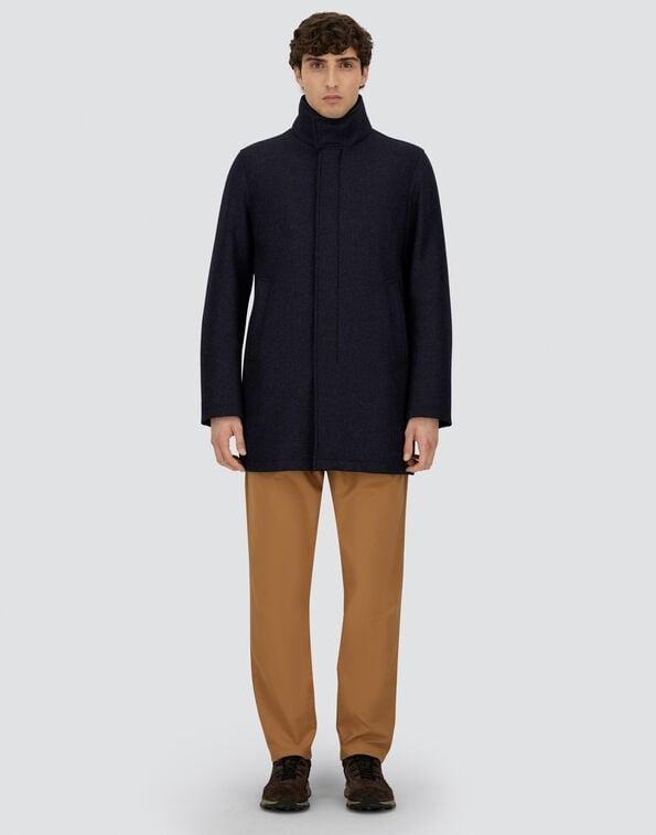 Cappotti e Trench<BR/>CARCOAT IN EASY WOOL E LIGHT FAUX FUR CA000215U33432R 9290 HERNO 