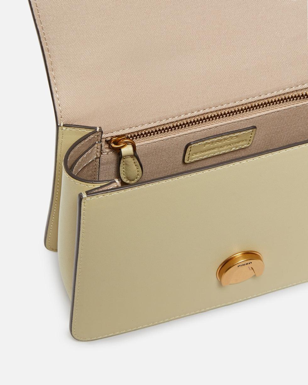 Borsa mini a mano Love Bag Top Handle in pelle<BR/> 100071A0F1 C39Q PINKO 