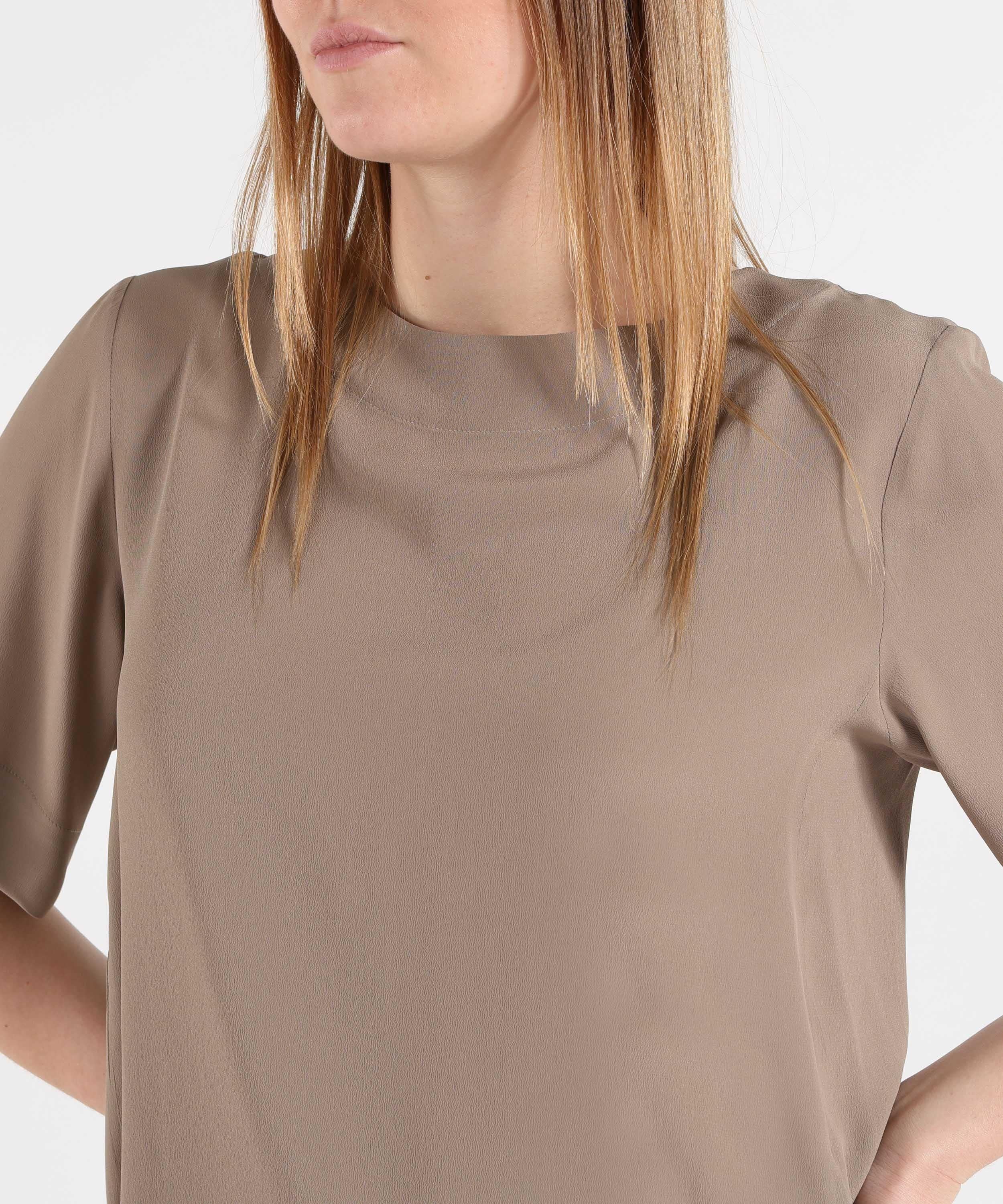 SEVENTY Casacca mezza manica in crêpe misto seta<BR/> CA1526460090 044 SEVENTY 