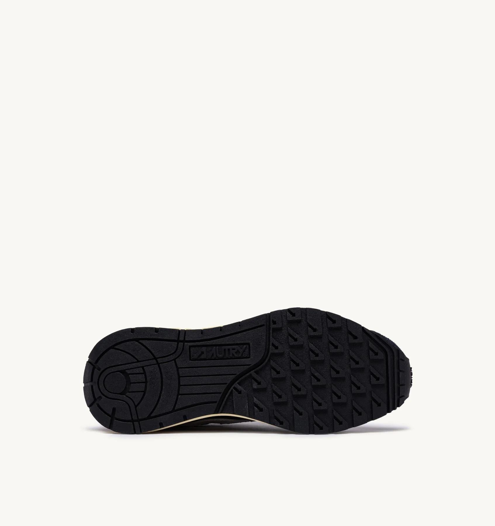 SNEAKERS REELWIND LOW IN NYLON E SUEDE BLUE SPACE E BIANCO<BR/> WWLM NC30 AUTRY ACTION SHOES 