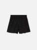 Shorts Meave in sangallo nero