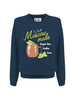 Maglione uomo in misto lana collo a giro