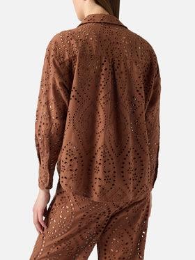 Camicia MC2 SAINT BARTH Cristal Donna<BR/> CYS0001 01005L MC2 SAINT BARTH 