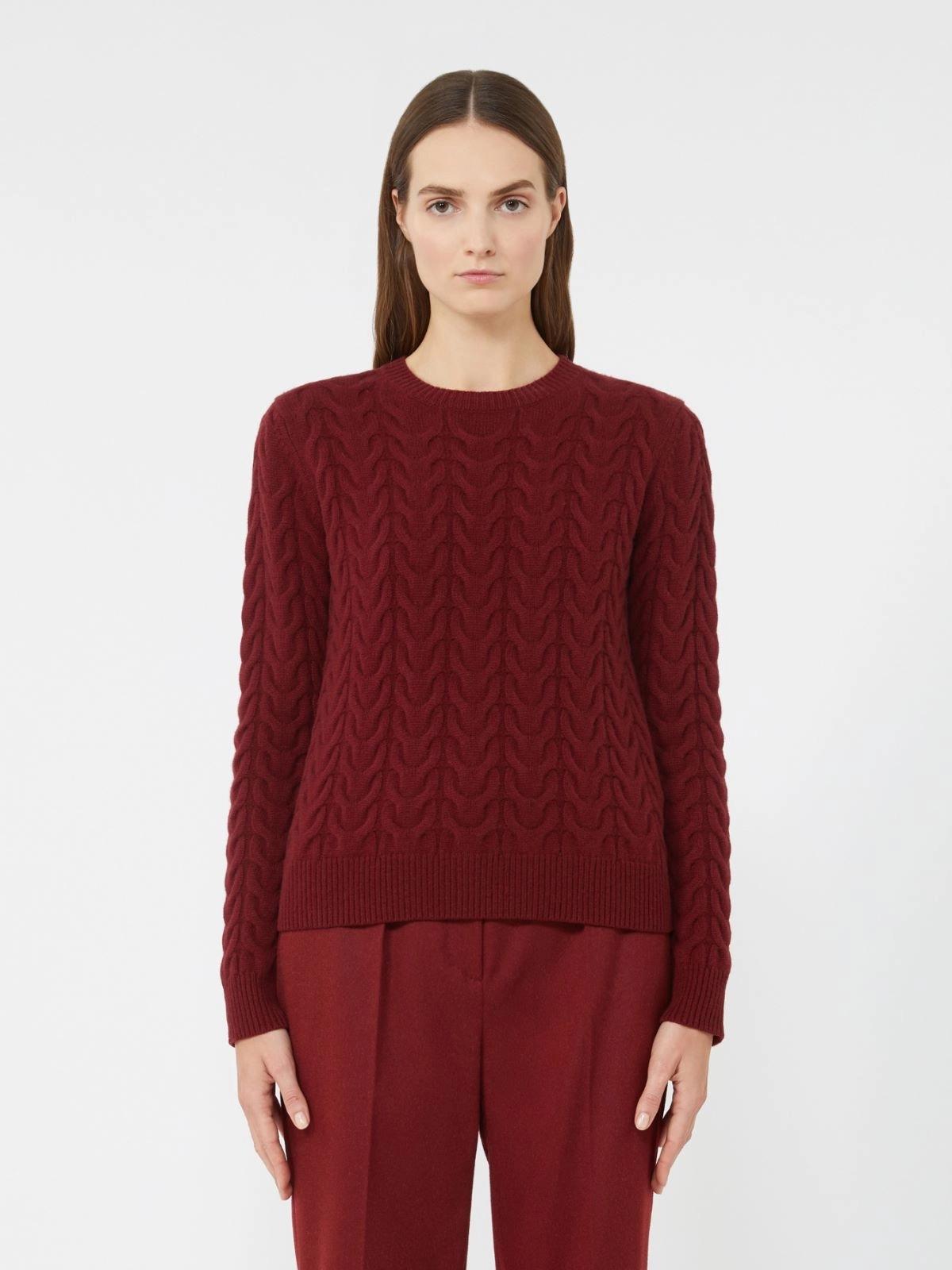 Maglia a trecce in cashmere ARAMIS 003 MAX MARA 