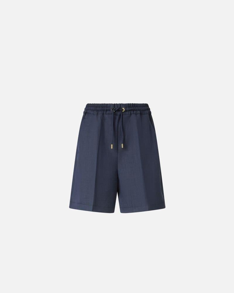 scarola Pantaloncini shorts in lana armaturata 105742A2SN G07 PINKO 