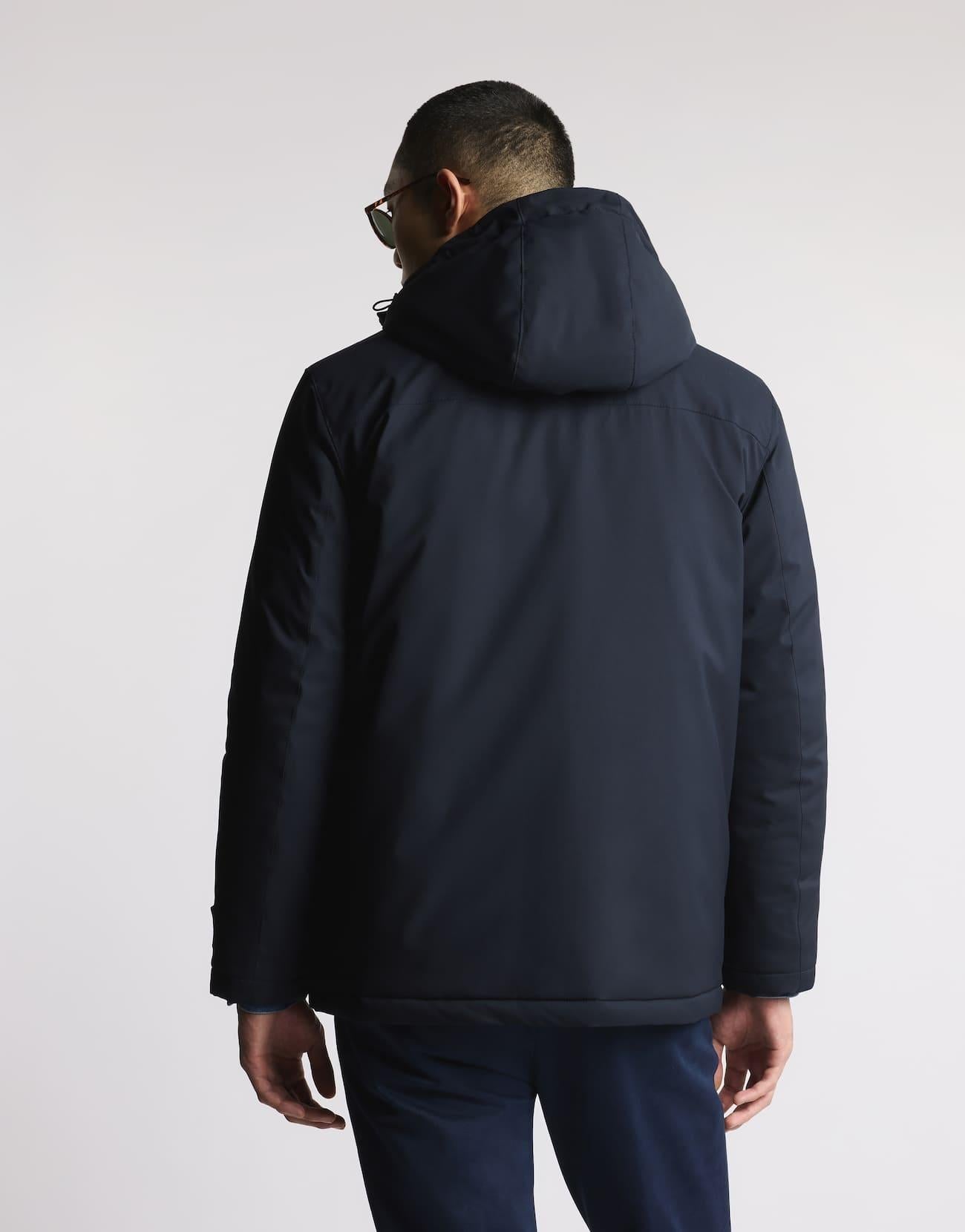 Parka Corto in Gabardine Tecnico<BR/> NAM13510220XLM U809 FAY 