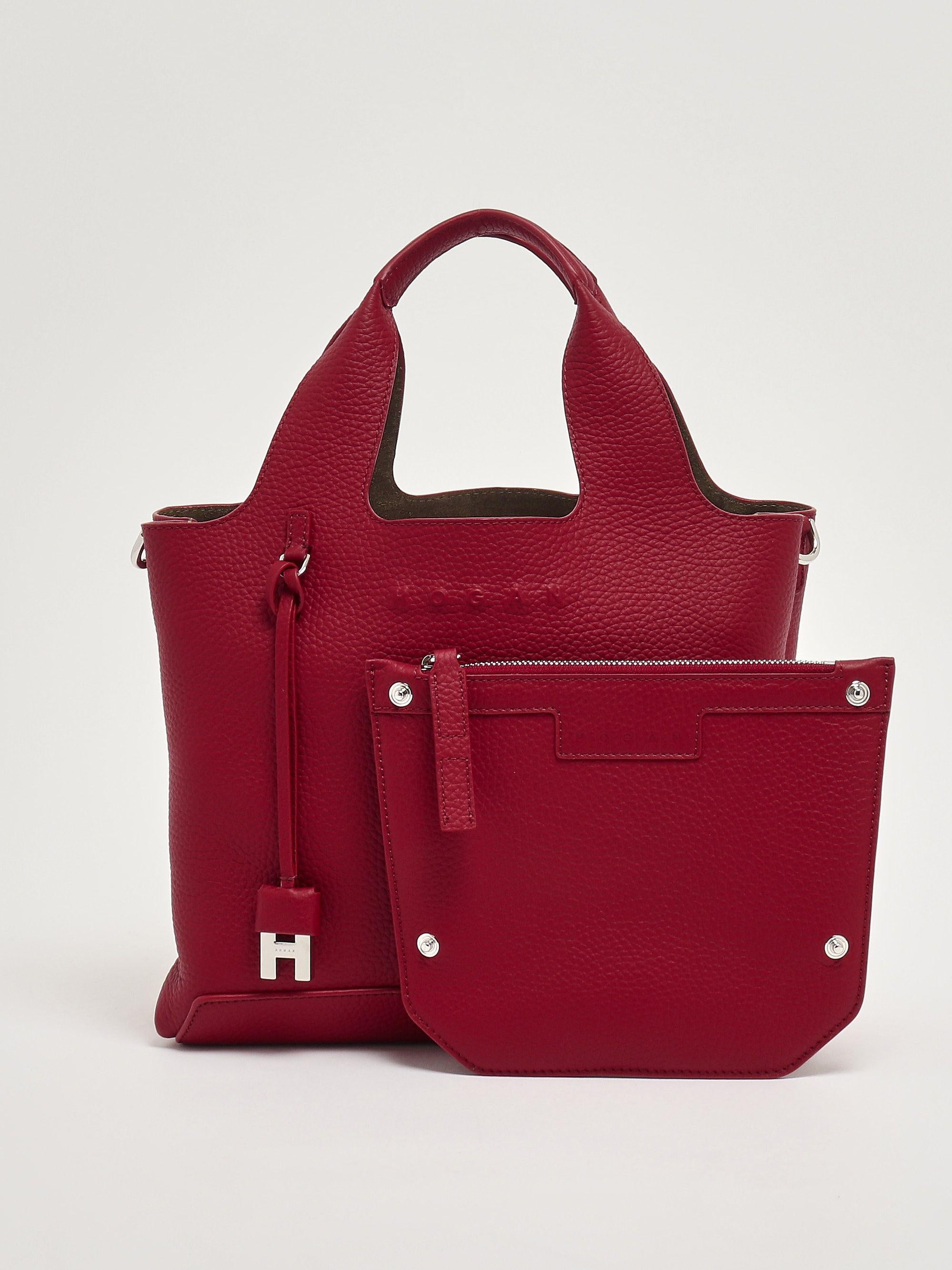 Shopping Bag<BR/>rosso KBW01RA0200TH1 R412 HOGAN 