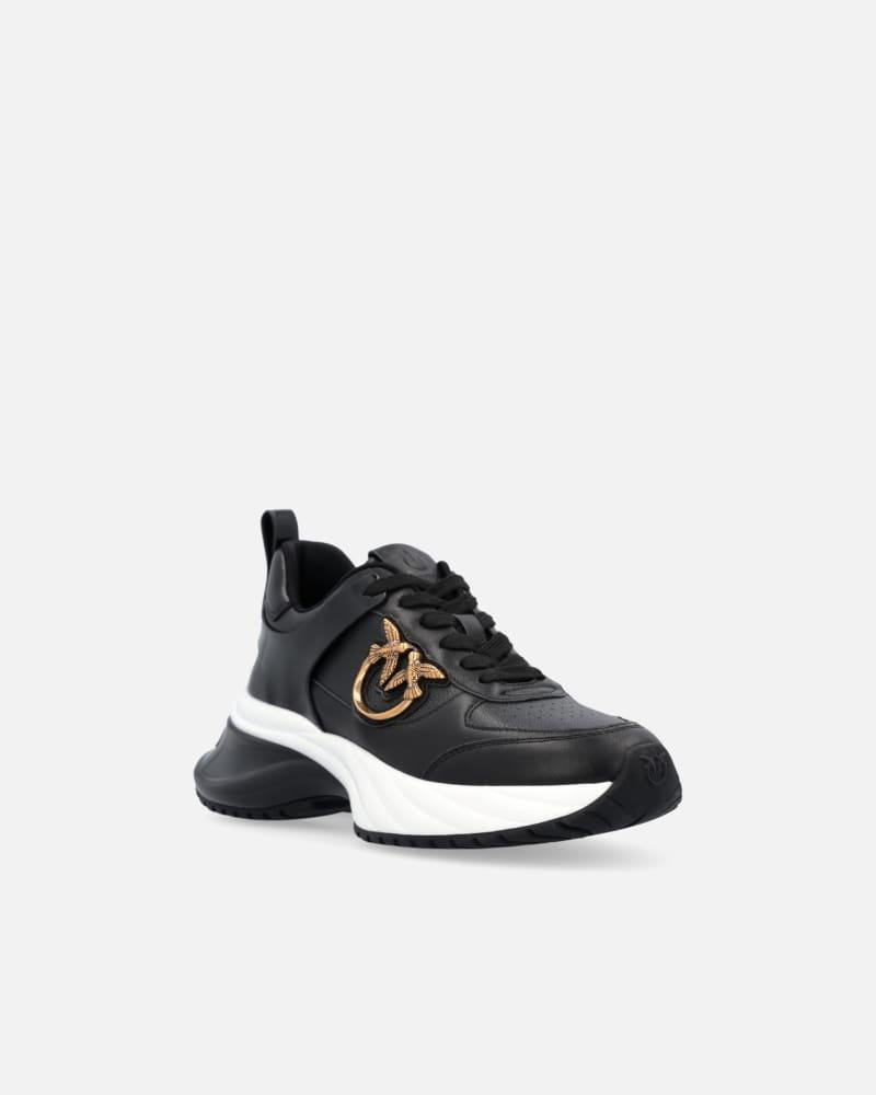 Sneakers Ariel effetto pelle con dettagli specchio<BR/><BR/> SS0027P025 Z99 PINKO 