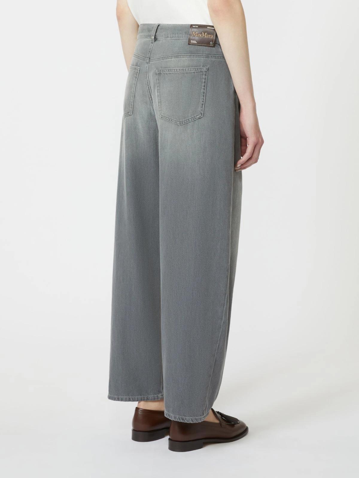 SMMALLEGRA<BR/>Jeans barrel leg in denim SMMALLEGRA 002 S MAX MARA 