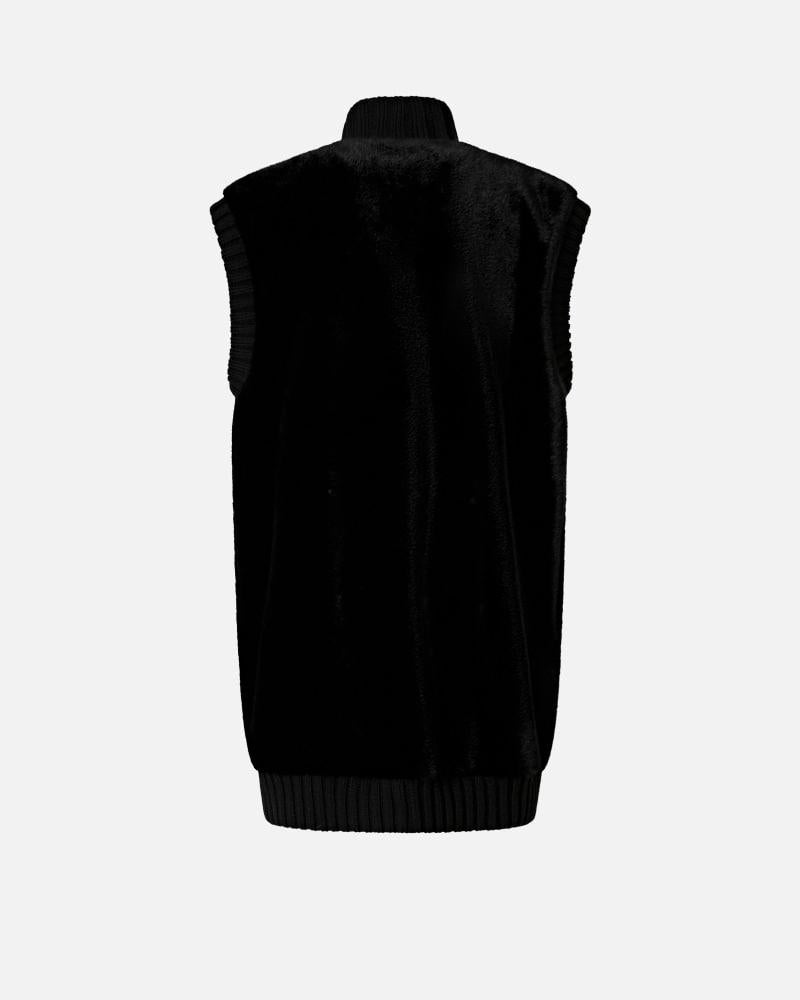 Gilet lungo effetto pelliccia 105402A2PI Z99 PINKO 
