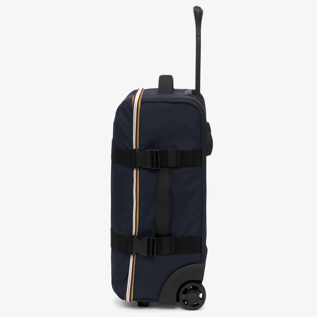 BLOSSAC S<BR/>Trolley Cabina Unisex Blu Profondo con Tasche Organizzative K2127IW Y04 K-WAY 