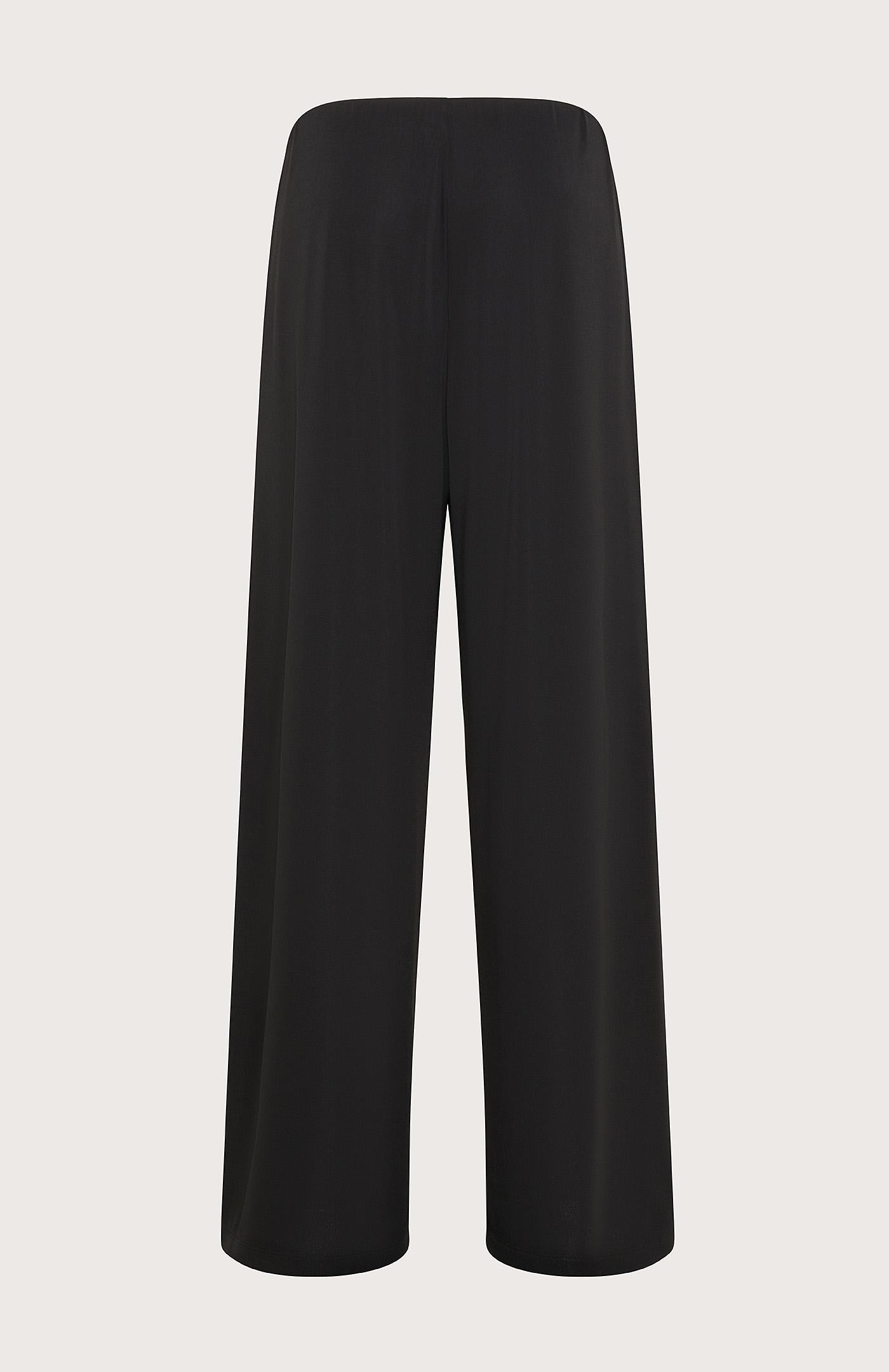 Pantalone donna in jersey crepe