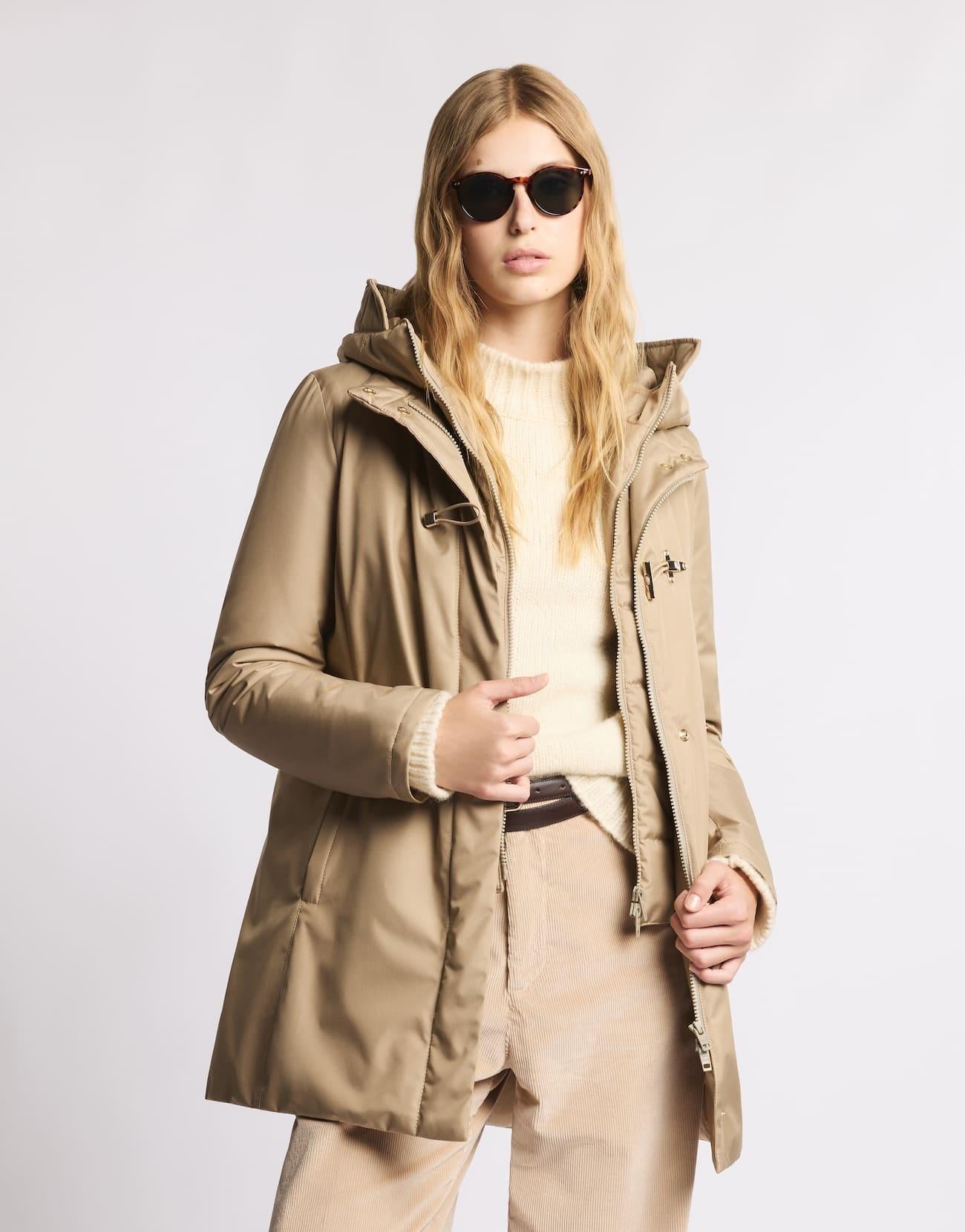 Toggle Coat in Gabardine Tecnico NAW59513830ZXE C805 FAY 