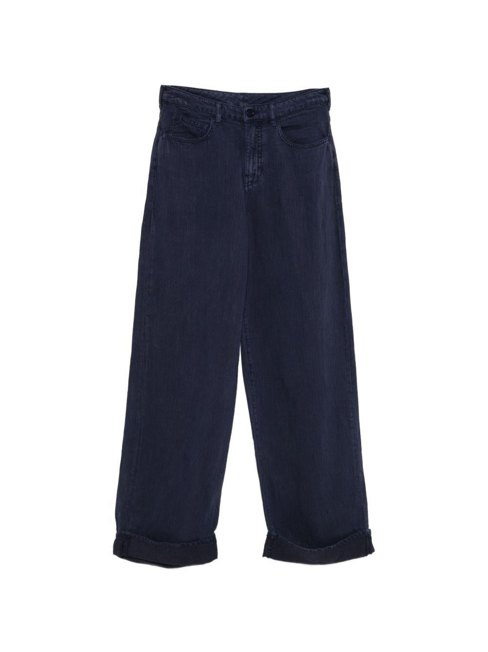Jeans a gamba larga Emporio Armani in denim EW000737AF14857 UA086 ARMANI 