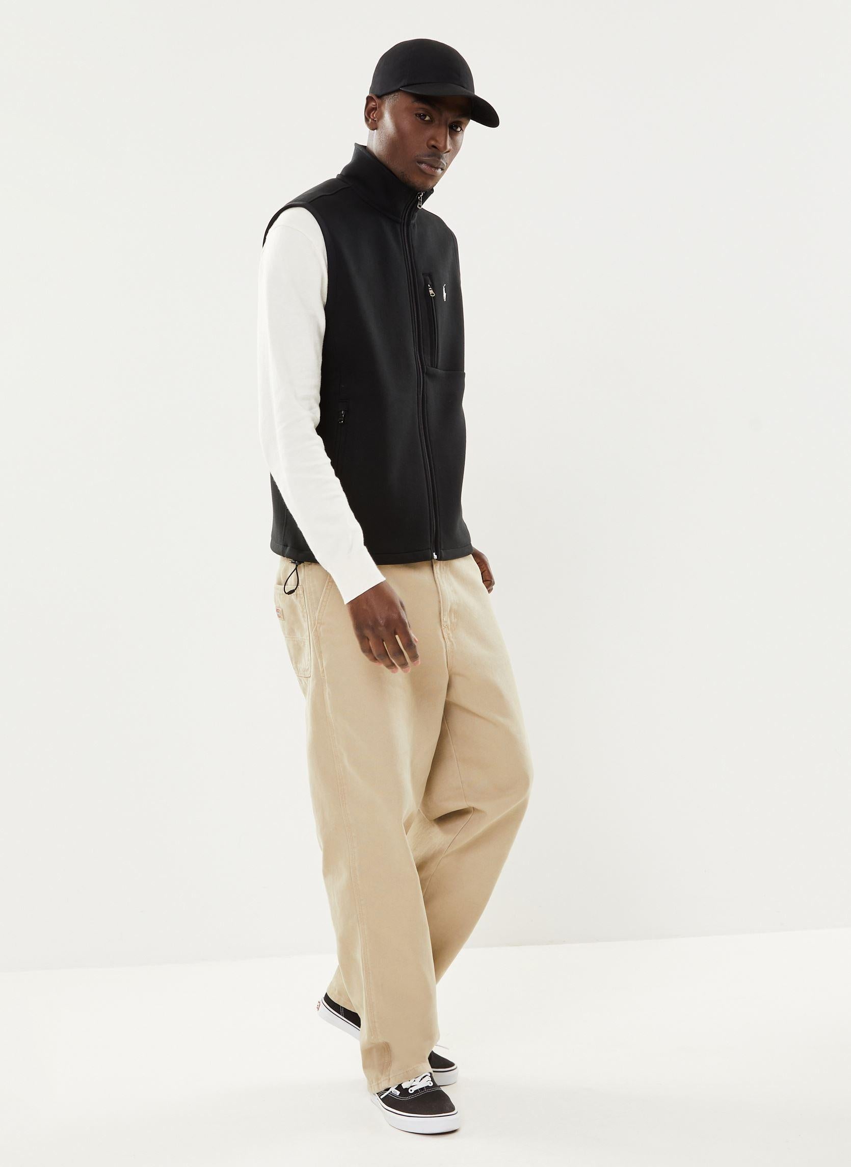 Gilet uomo in misto cotone sportivo