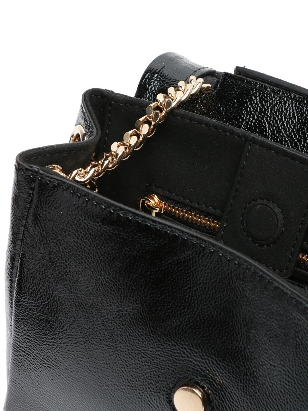 Borsa Sveva Sense Mini in Pelle Nera<BR/> BC2019VYL NERO ORCIANI 