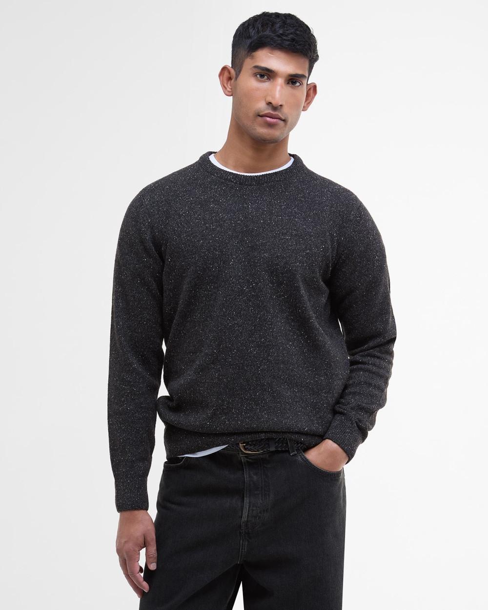 Maglia in pura lana Essential Tisbury MKN0844 BK31 BARBOUR 