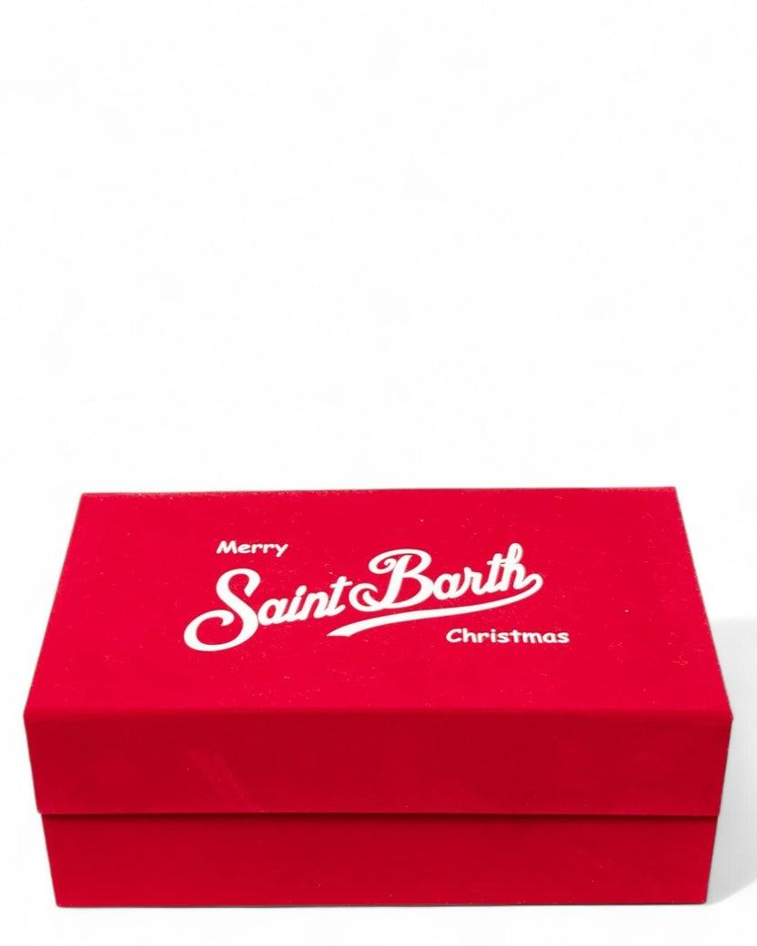 Christmas Box Cappello e Pochette Bouclè BOX0024 03771I MC2 SAINT BARTH 