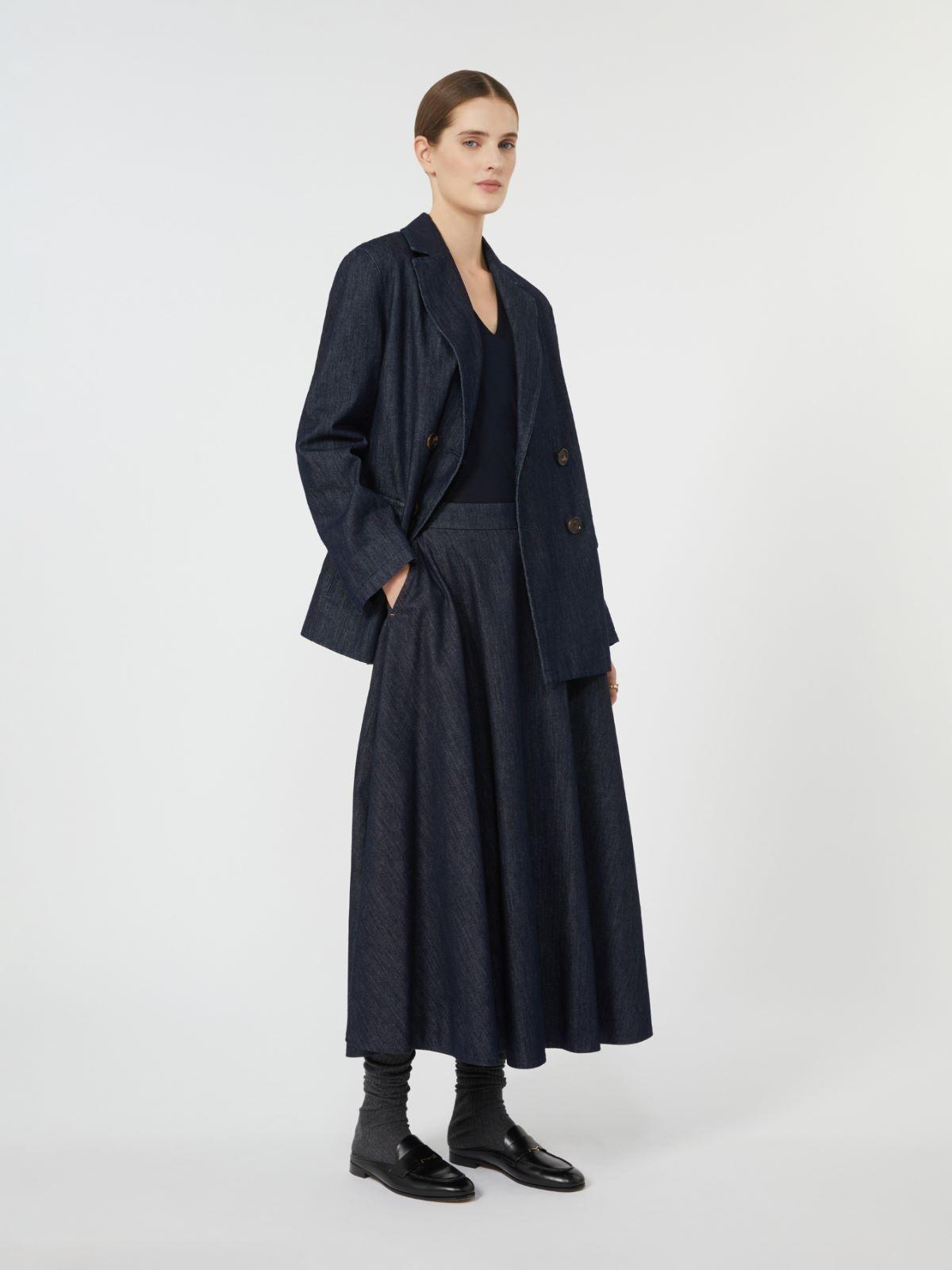 Blazer doppiopetto in denim<BR/> SARA 001 S MAX MARA 
