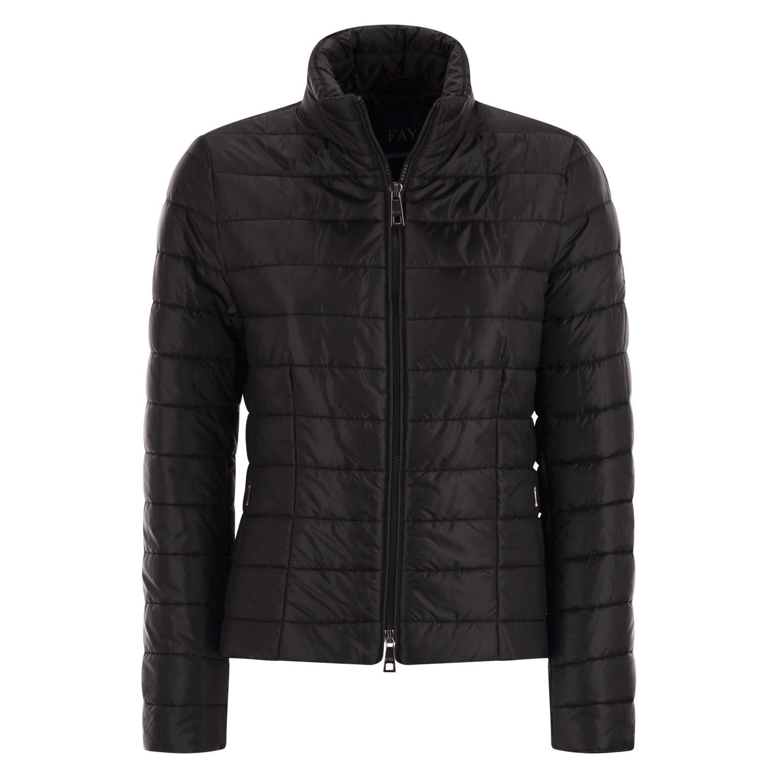 Mantella 3 in 1 Double-face in Lana e Cashmere<BR/> NAW16513270ZYC B999 FAY 