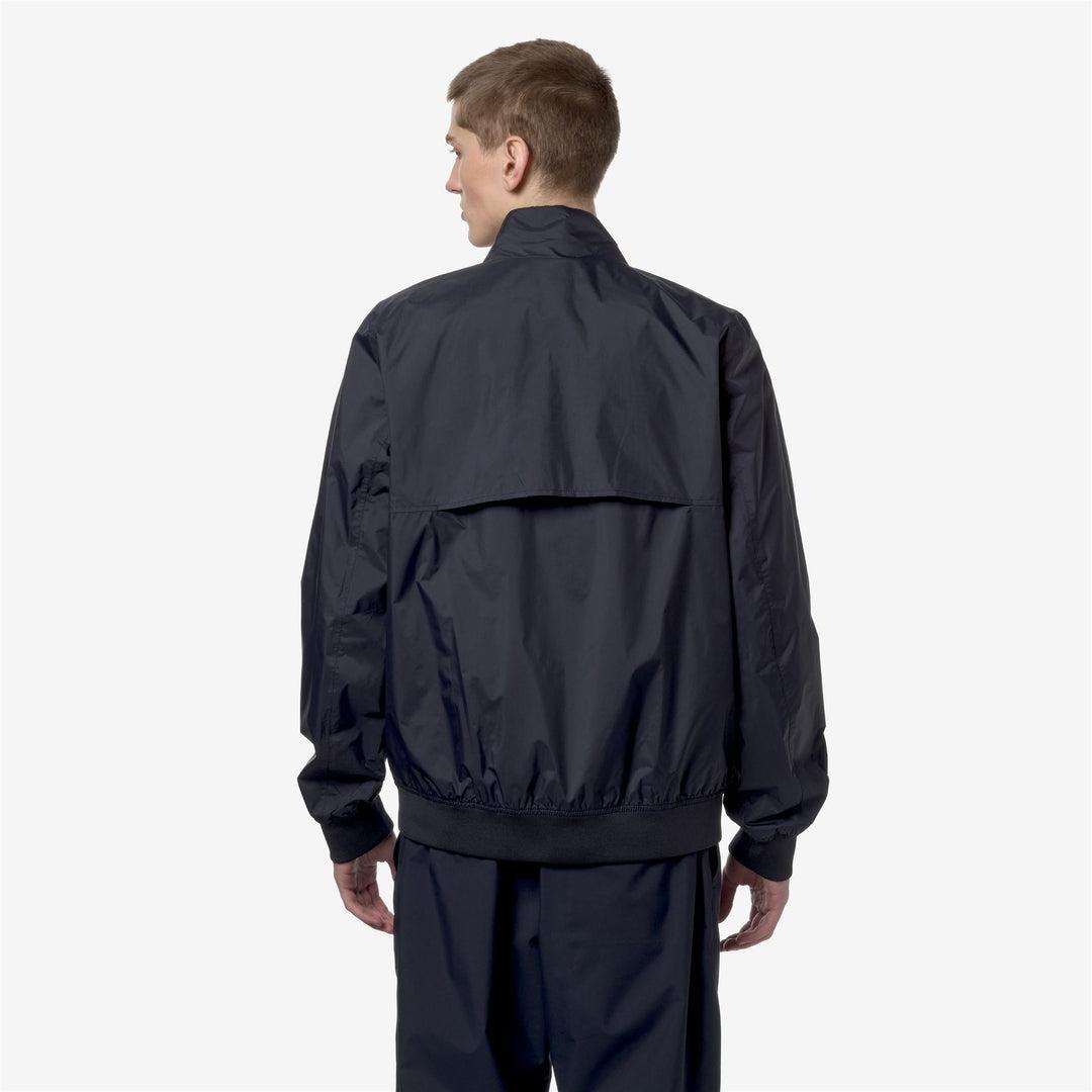 Giacca uomo in tessuto tecnico idrorepellente