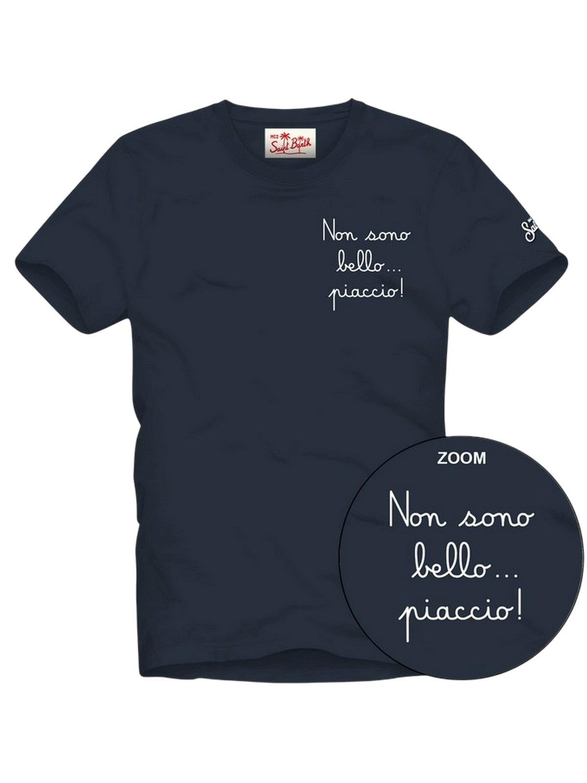 La t-shirt uomo Portofino MC2 non sono bello piaccio! POT0001 04544L MC2 SAINT BARTH 