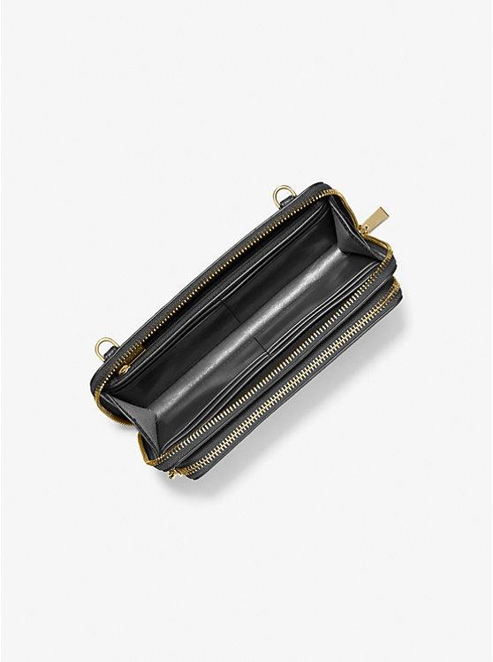 Borsa a tracolla Jet Set convertibile grande in pelle martellata 32F5GJ6C7L 001 MICHAEL KORS 