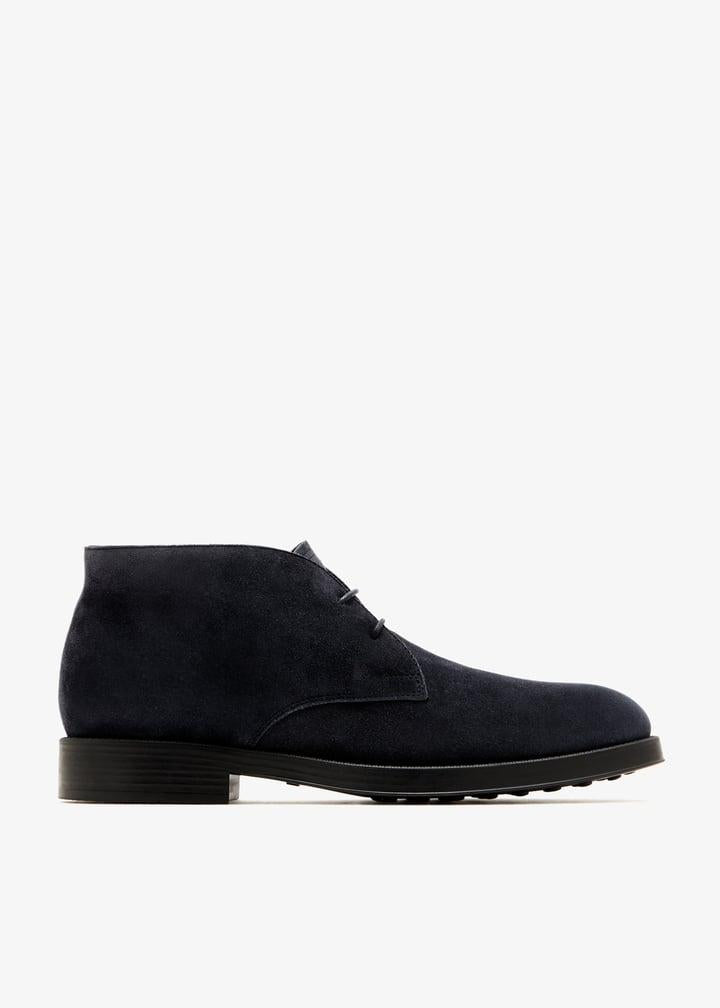 STIVALETTI IN PELLE SCAMOSCIATA XXM75L00D80RE0 U805 TOD'S 
