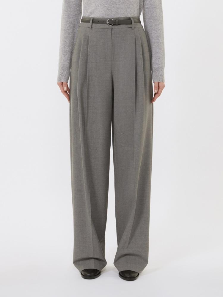 Pantalone in saglia di lana ENTRATA 010 MAX MARA STUDIO 