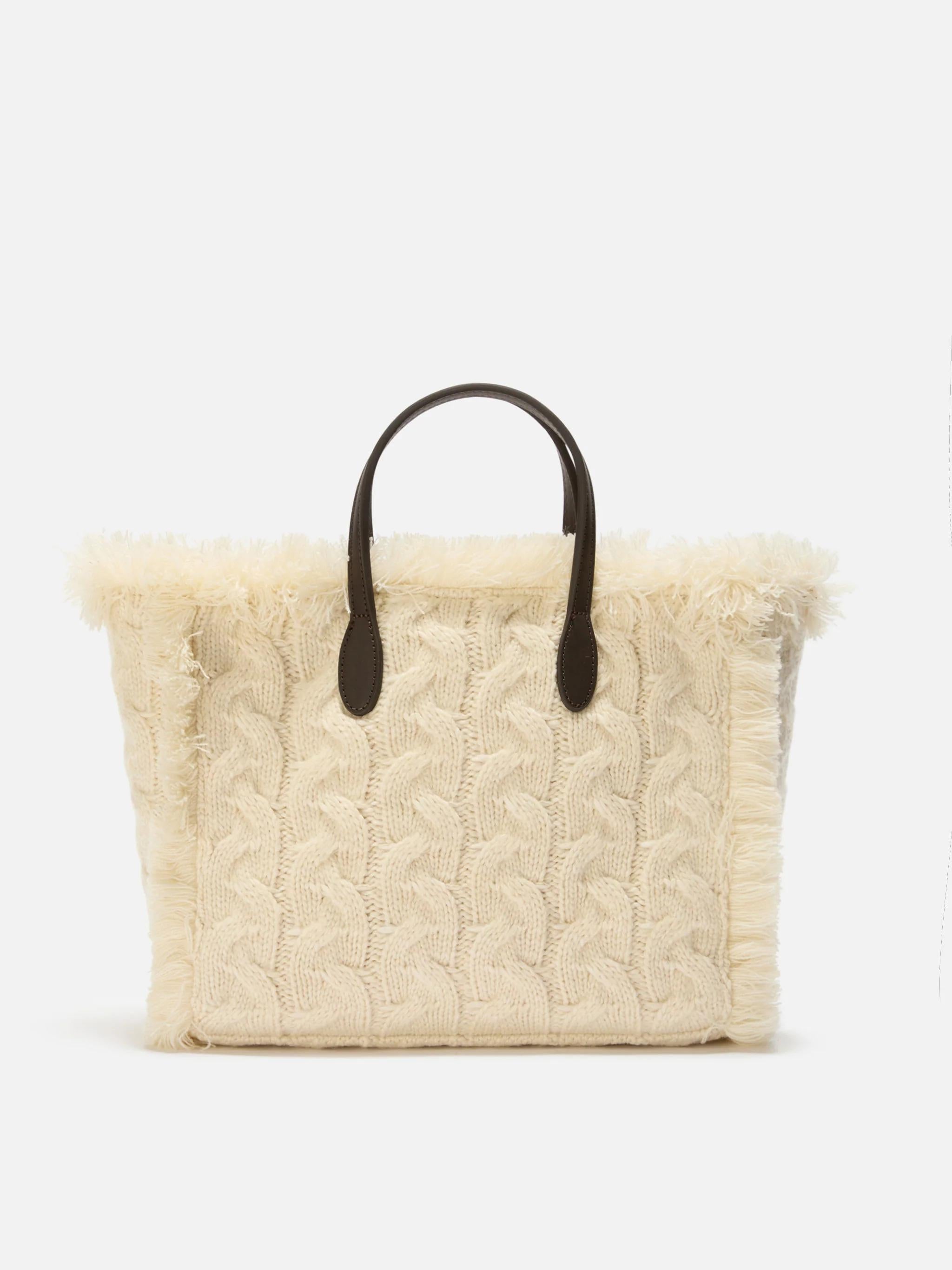 Borsa Colette Wool Braid a trecce con strass COL0030 00281I MC2 SAINT BARTH 
