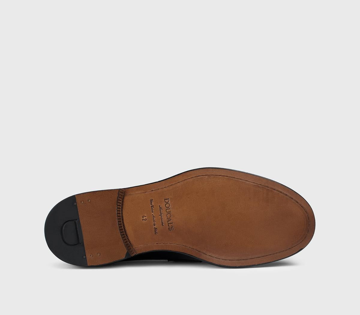 DOUCAL'S Mocassino in pelle nero DU2405PHOEUY007NN00 NERO DOUCAL'S 