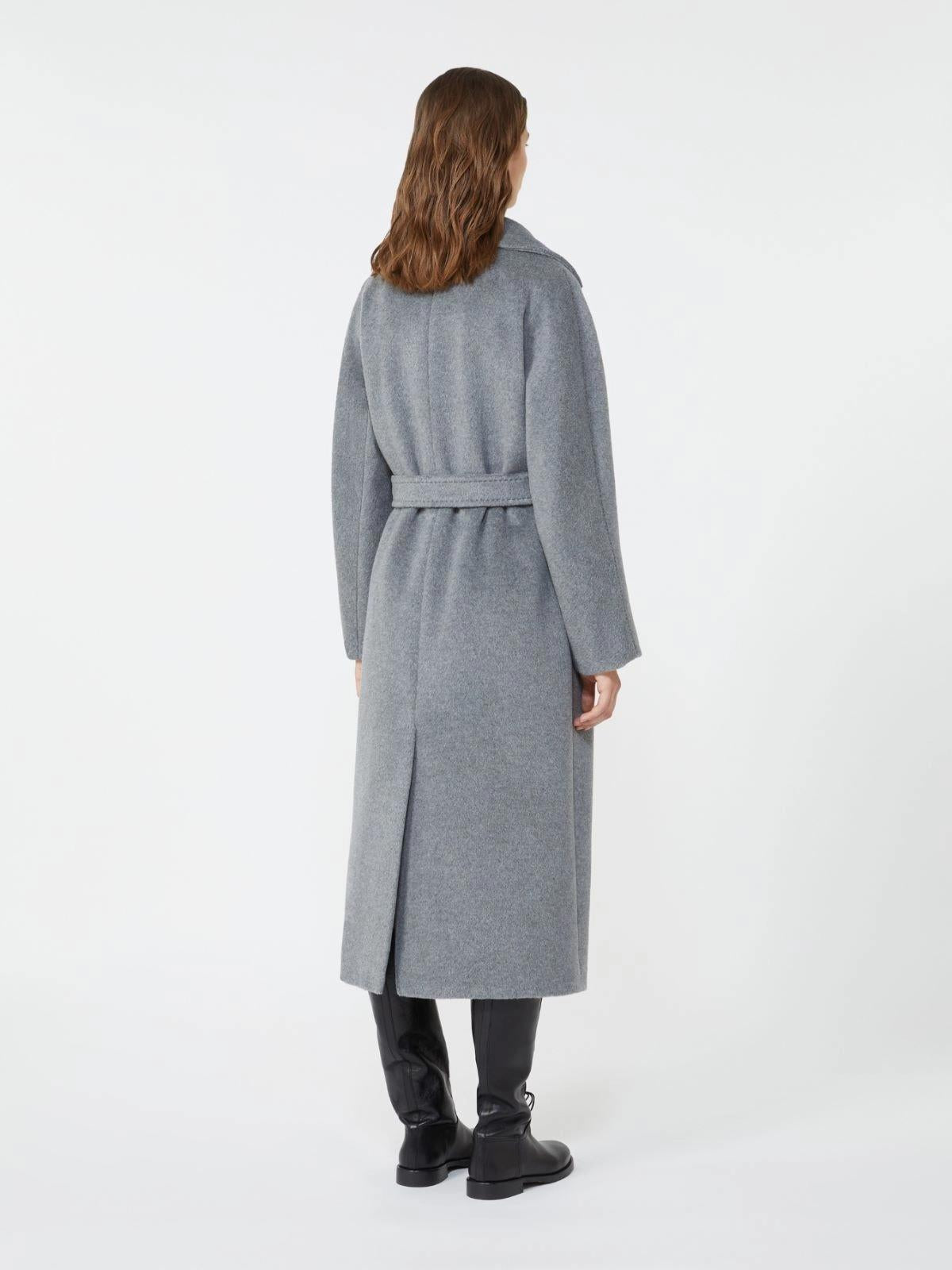 Cappotto lungo in lana e alpaca TEMPERA 005 WEEKEND 