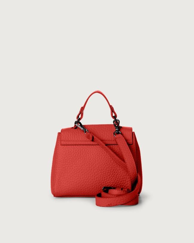 Borsa Sveva Soft Mini a mano in pelle con tracolla