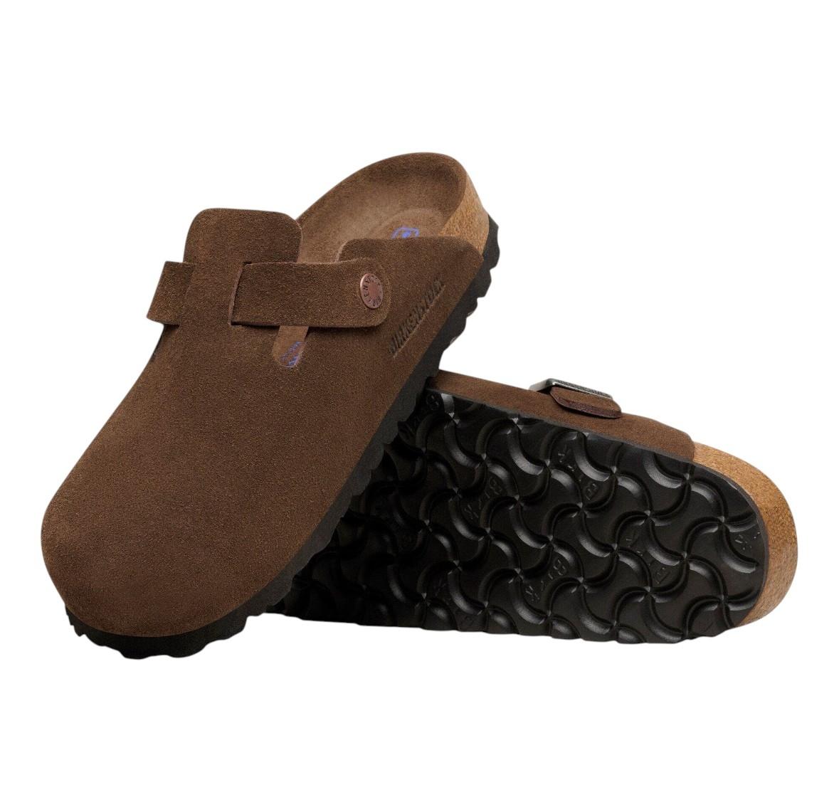 Sabot in pelle scamosciata Boston 1031637BOSTONSFB CARAFETONAL BIRKENSTOCK 