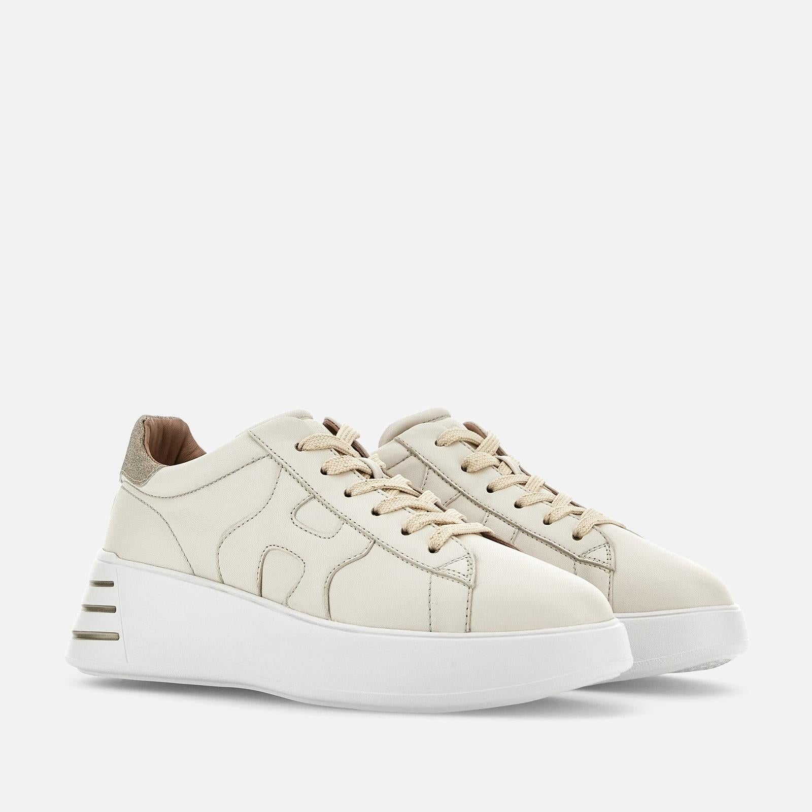 Sneakers Hogan Rebel<BR/>Avorio Oro HXW5640DN61RCB. 367T HOGAN 