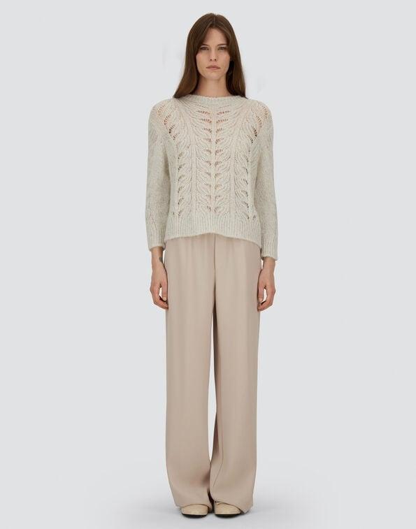 MAGLIONE IN LUREX ALPACA WOOL MG000208D76083 1100 HERNO 
