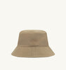 BUCKET HAT IN COTONE CON LOGO RICAMATO UNISEX