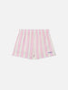 Shorts Meave in cotone a righe rosa