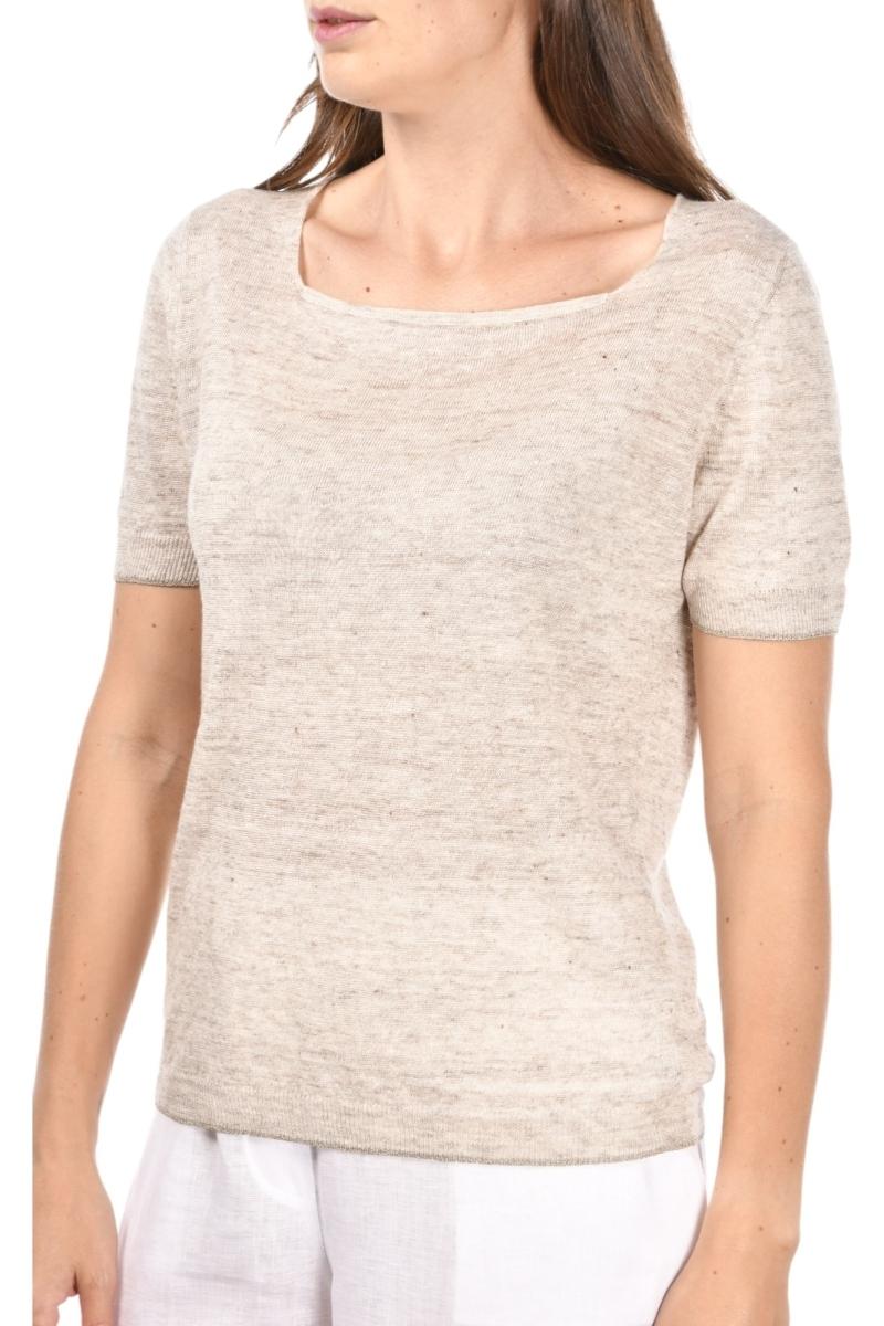 T-SHIRT IN MAGLIA LUREX 5721824853 110 GRAN SASSO 