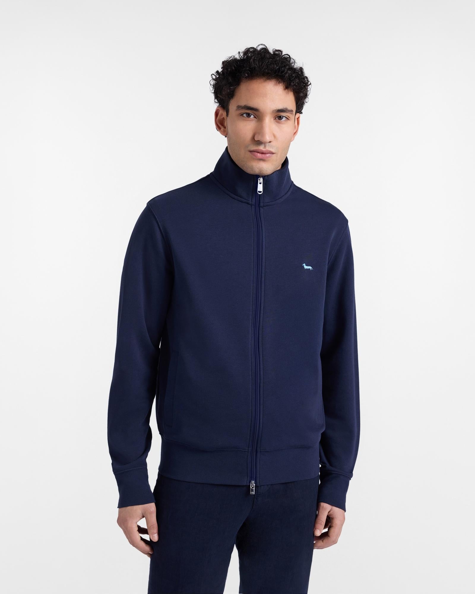 Felpa Uomo Full Zip<BR/> FRQ195021920 801 HARMONT & BLAINE 