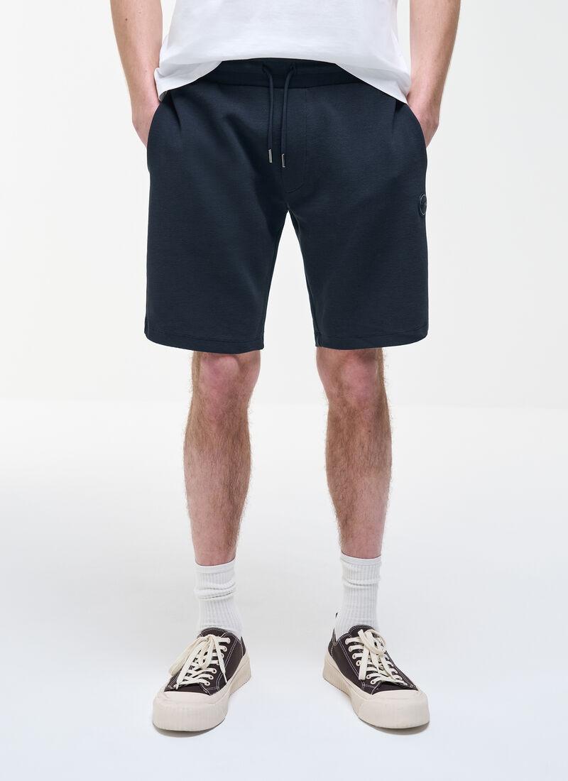 Bermuda in felpa millerighe<BR/> 6156R1XL 68 COLMAR 