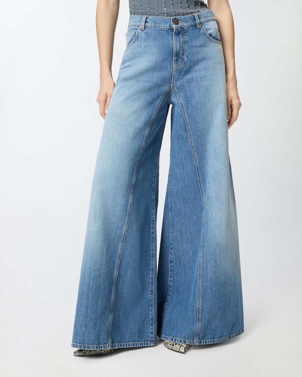 Jeans svasati super wide leg<BR/> 106228A323 PJO PINKO 