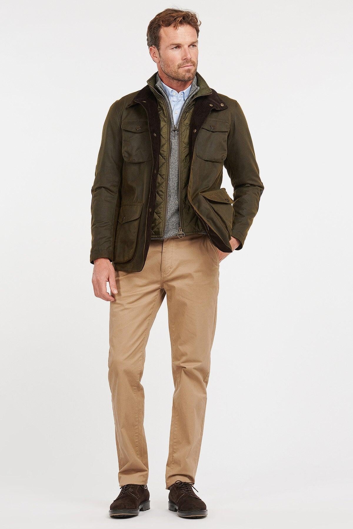 Giacca in cotone cerato Ogston MWX0700 OL51 BARBOUR 